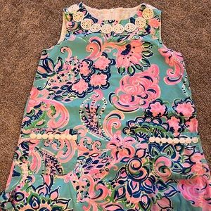 Pink & Blue Lily Pulitzer Shift Dress
